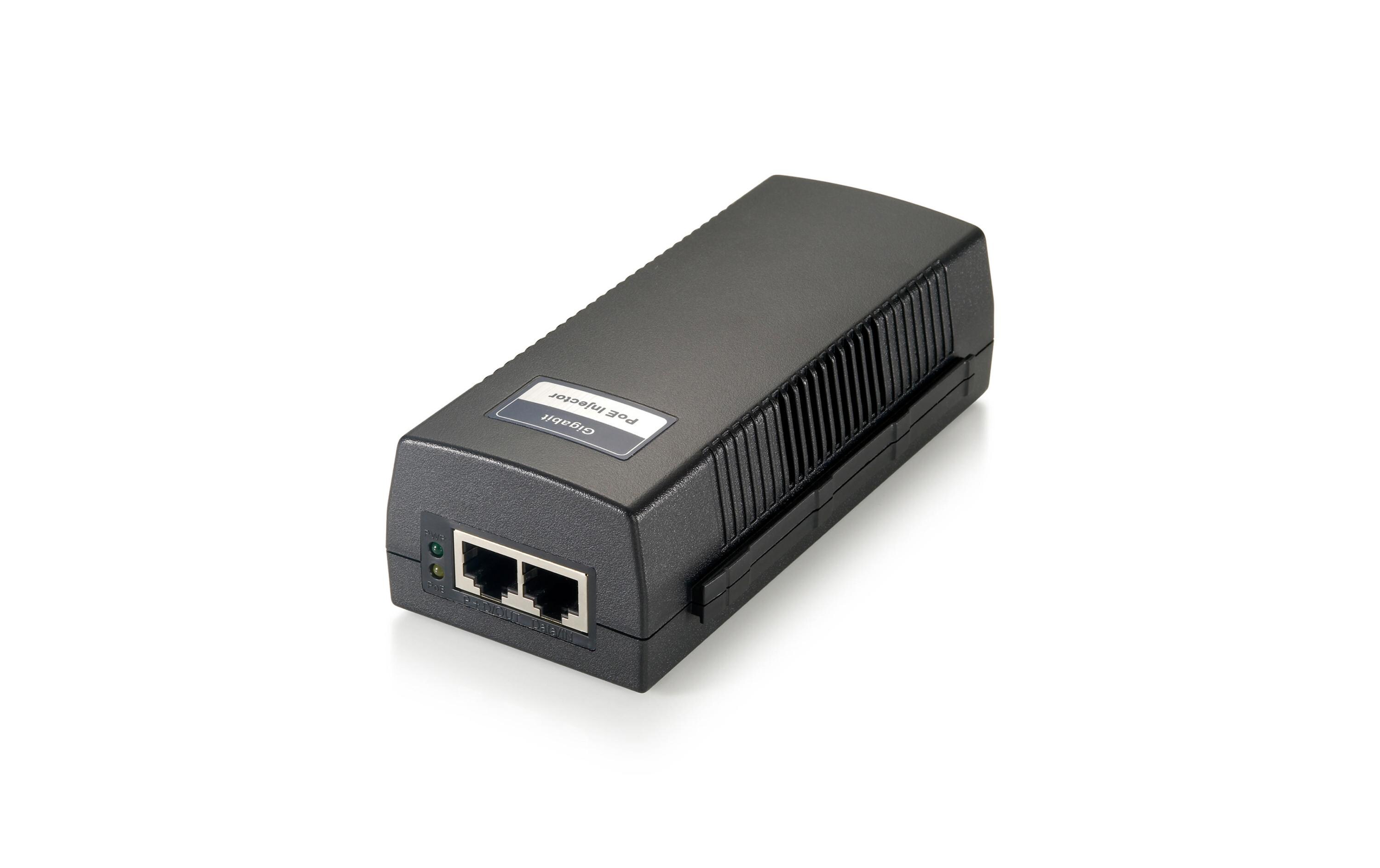 PoE Injector POI-3004Ethernet-Injektor mit einer Leistung von bis zu 30 Watt