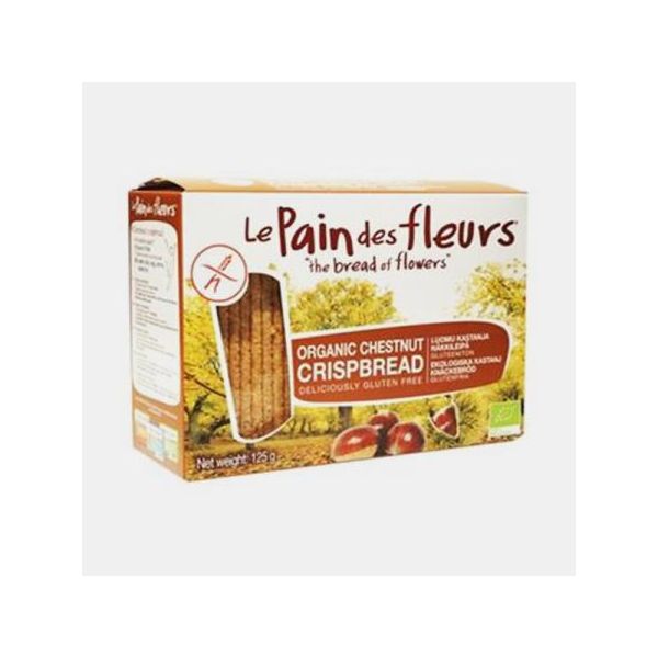 Le Pain des Fleurs Pão Flores Castanha sem Gluten Bio 300g