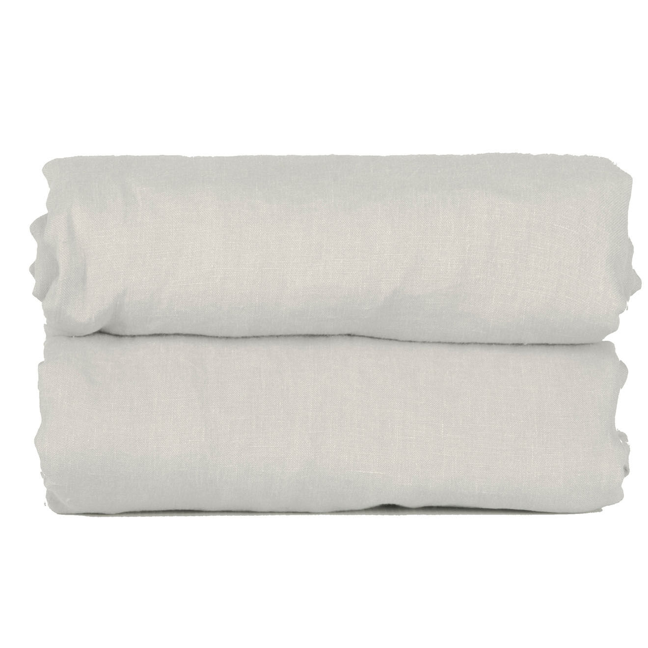 Febronie Drap housse 100% Lin Hortense perle