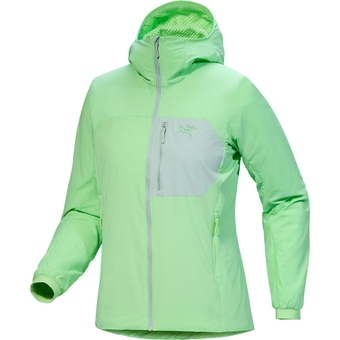 Arcteryx Proton Hoody Isolationsjacke Phosphorescent / Stone Green Damen