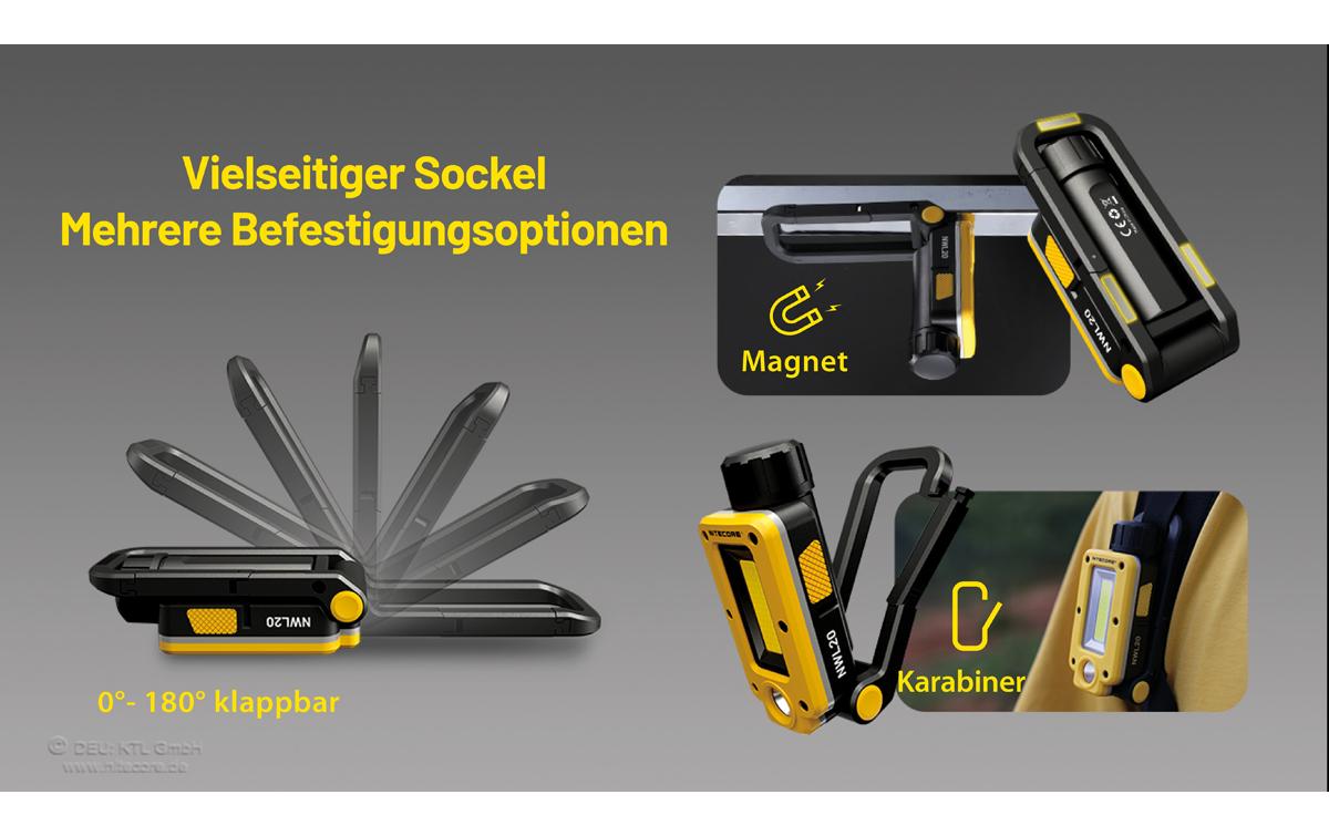 Taschenlampe NWL20Arbeitsleuchte