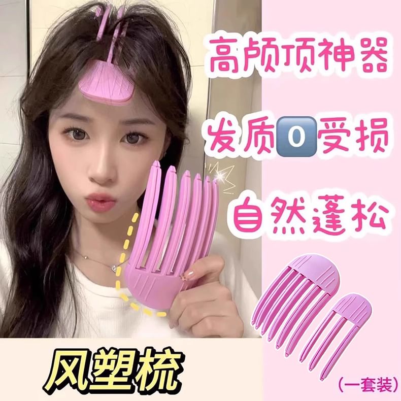 Sabam - Plastic Volumizing Hair Comb (Diverse designs) / Set