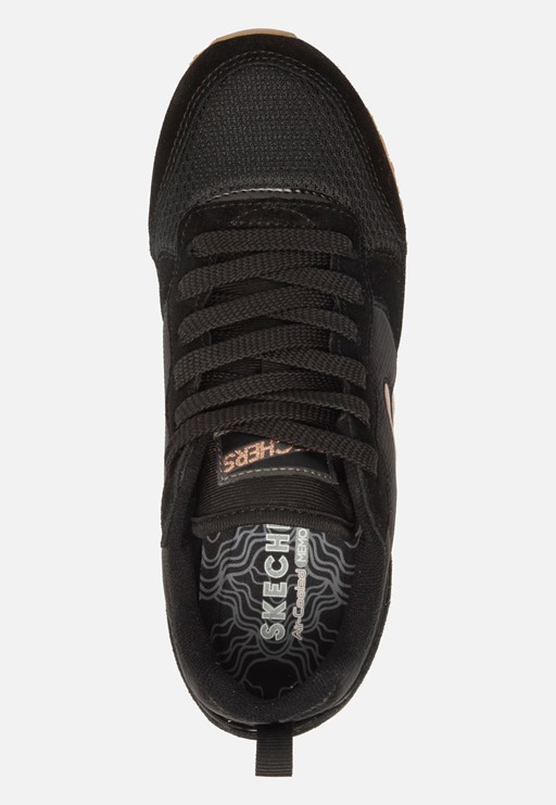 Skechers OG 85 Gold'n Gurl Sneakers zwart Textiel