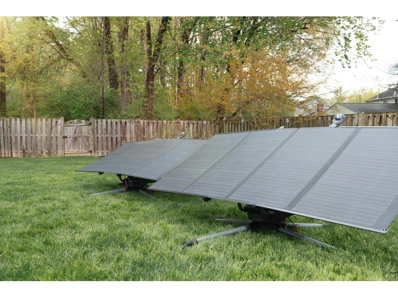 EcoFlow Solarmodul faltbar, MC4, Schwarz 400 W Tragbares 400 W Solarpanel