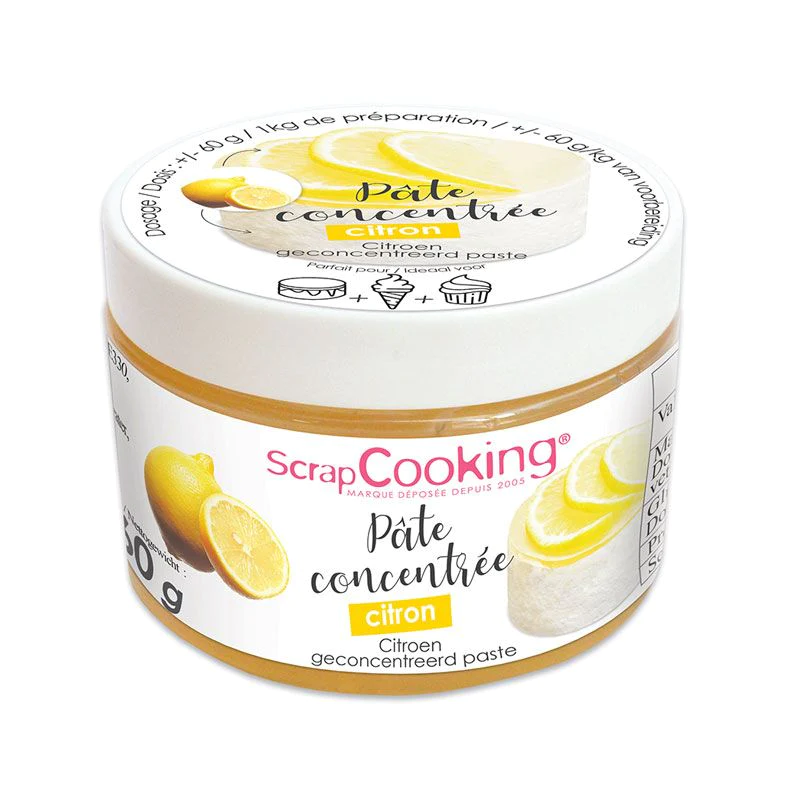 Pâte de fruits concentré 160 g - citron Scrapcooking