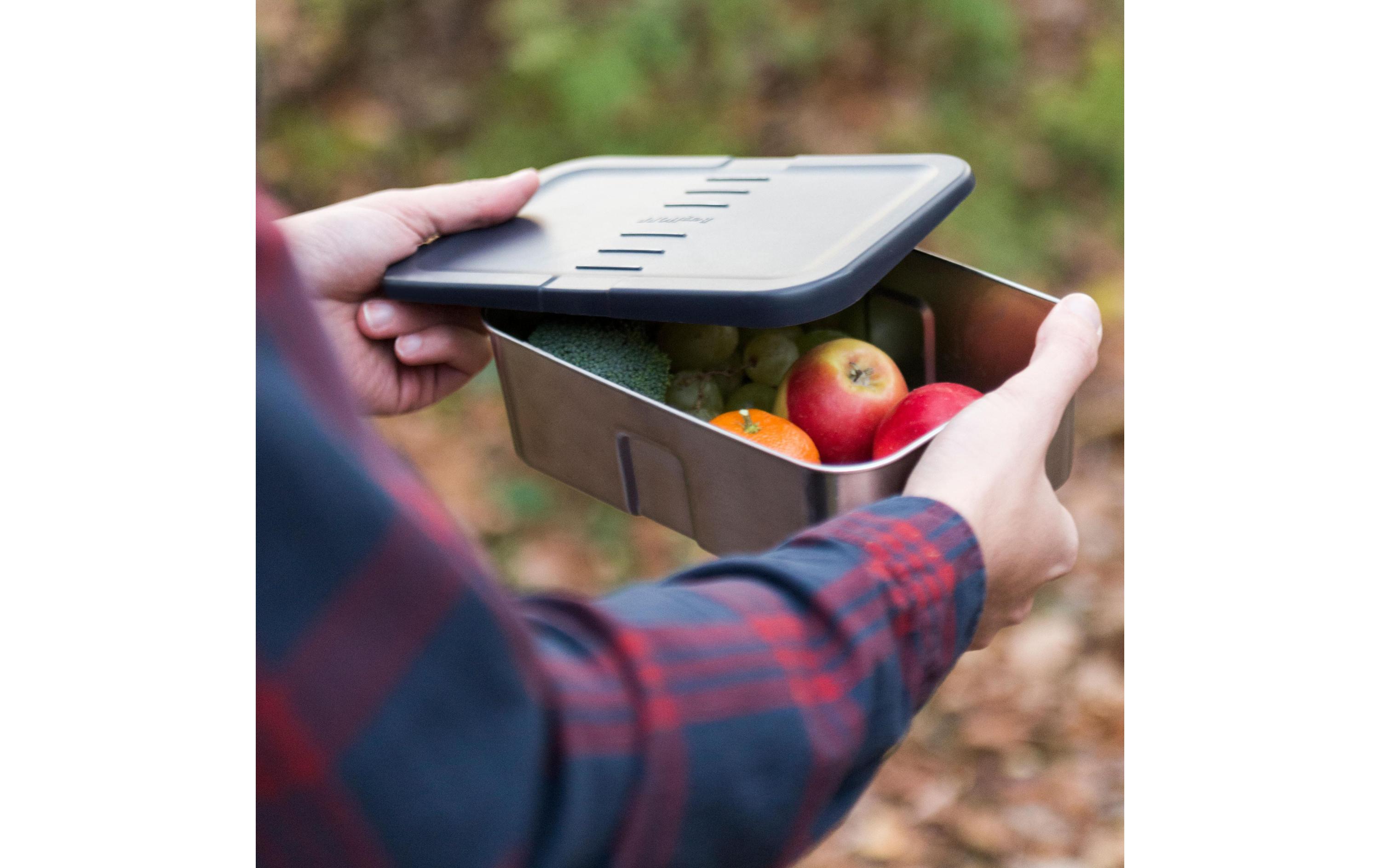 Lunchbox Essentials Silber/BlauLunchbox