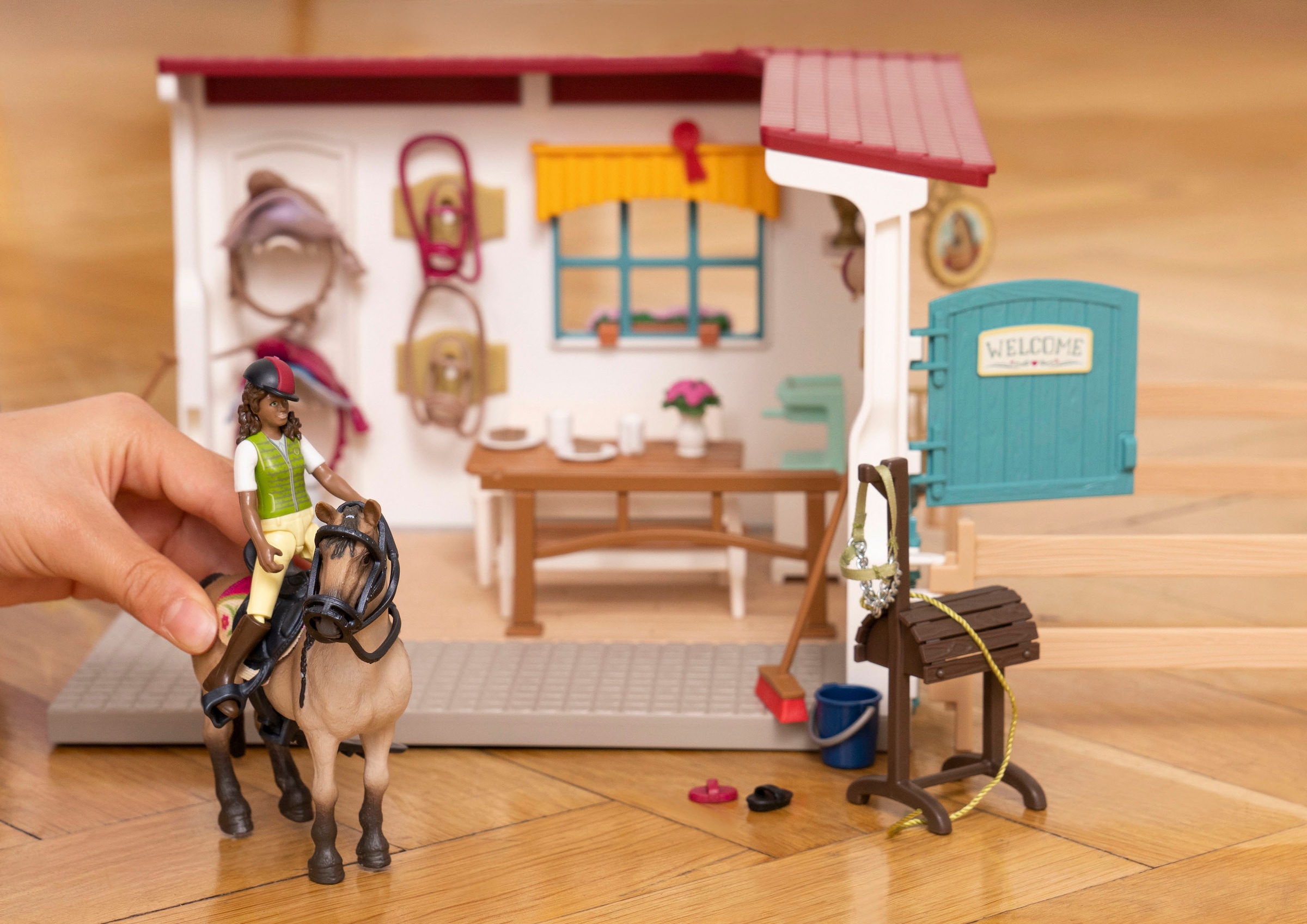 Schleich® Spielwelt »HORSE CLUB, Sattelkammer (42591)« Made in Germany