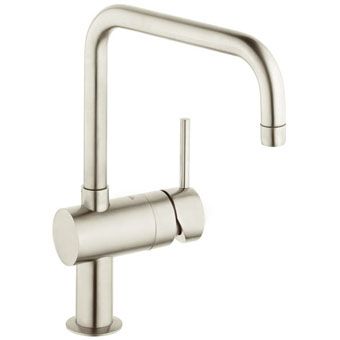 Grohe Minta 1-gats keukenkraan m. draaibare U-uitloop steel
