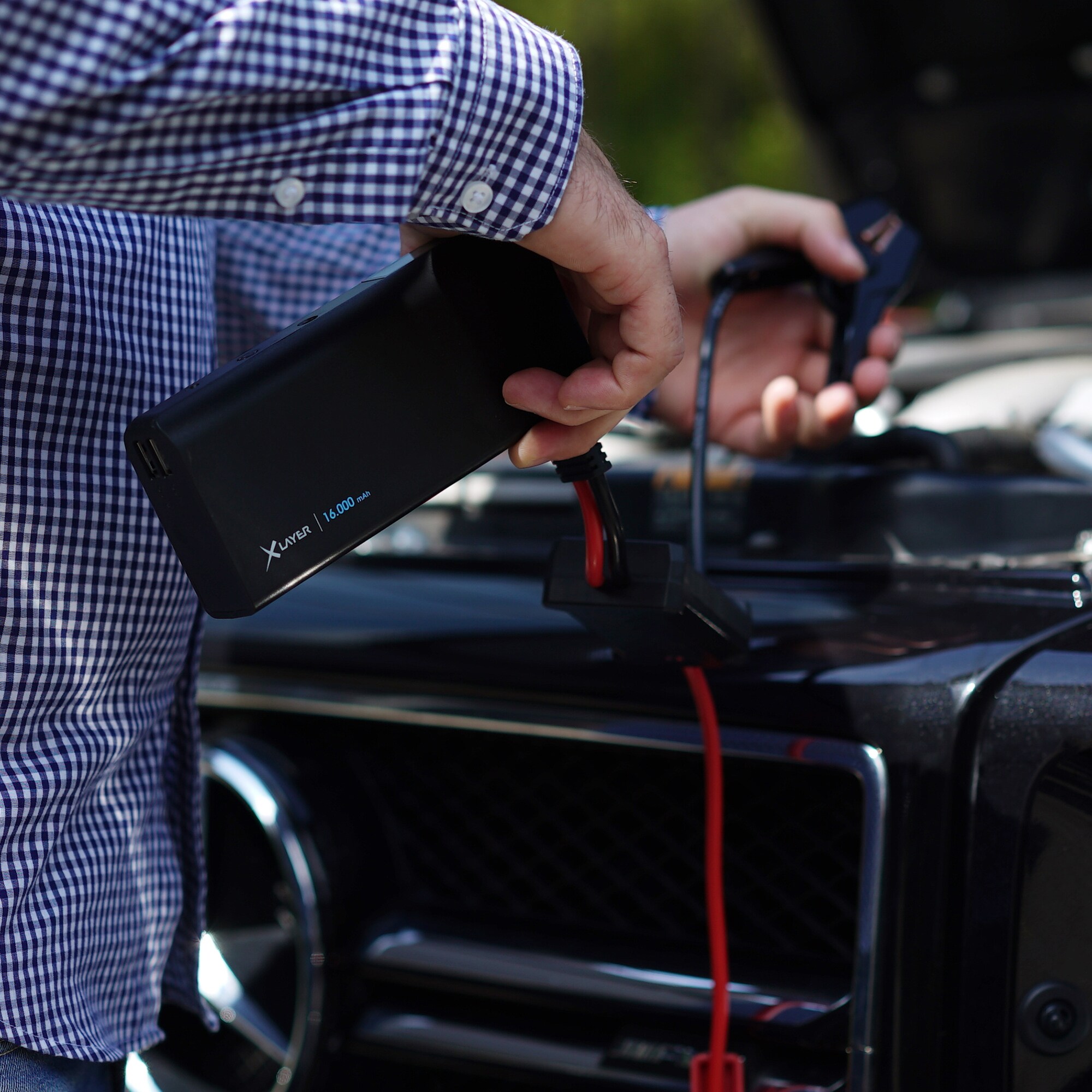 Xlayer Powerbank PLUS OFF-ROAD 2.0 16000mAh Notstarthilfe Jump Starter