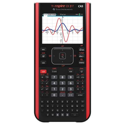 Calculatrice graphique TI-Nspire CX II-T CAS - mode examen intégré - Edition Python - précision algébrique