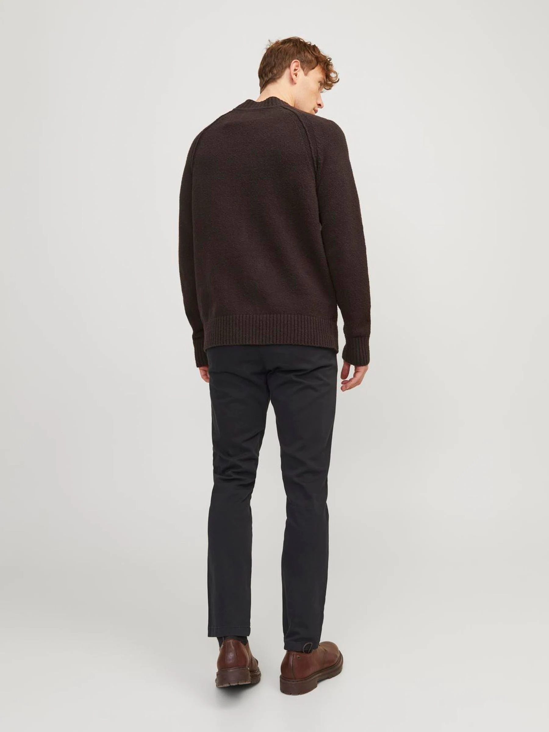 Zwart - JACK & JONES slim-fit chino