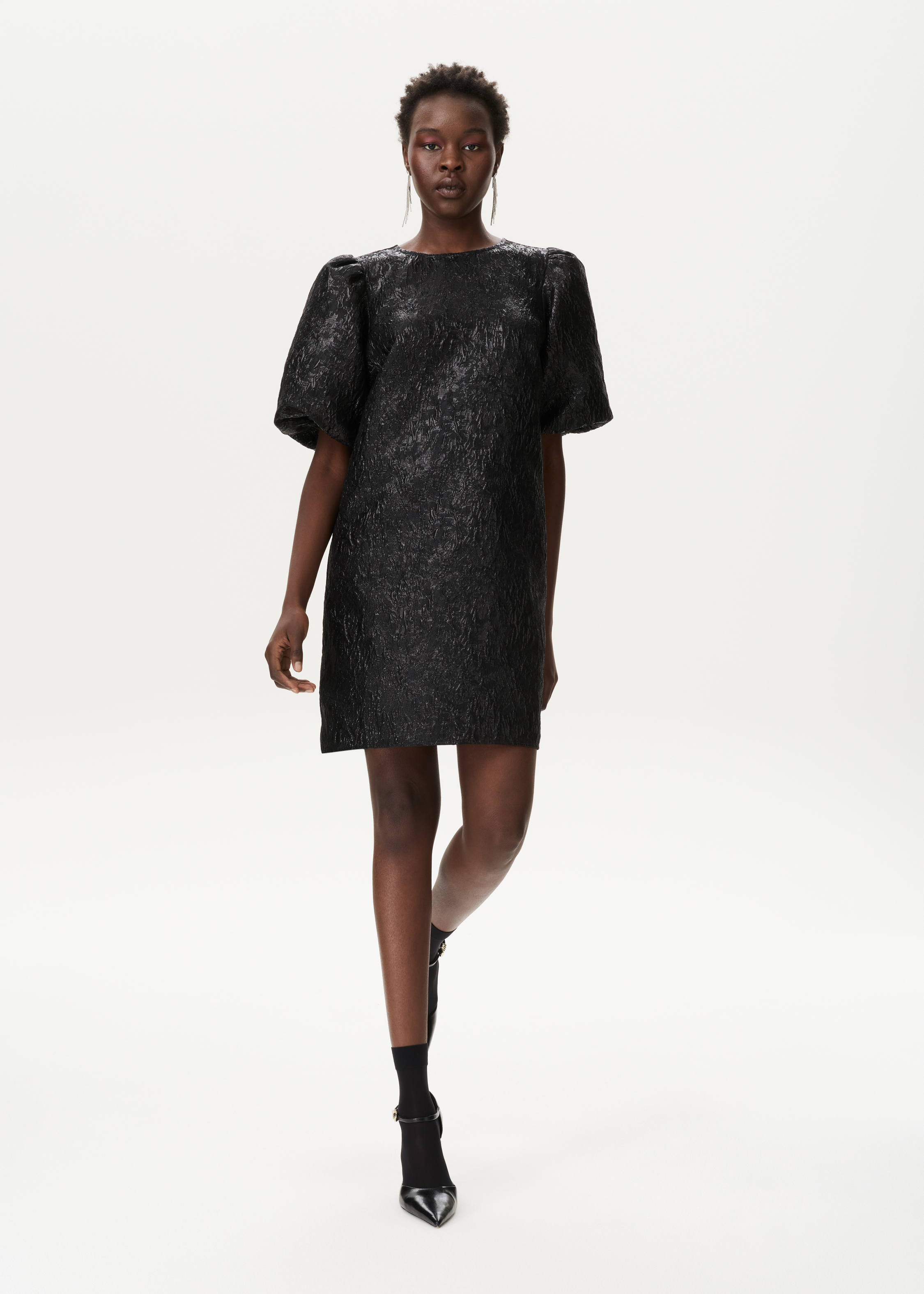 Jacquard jurk