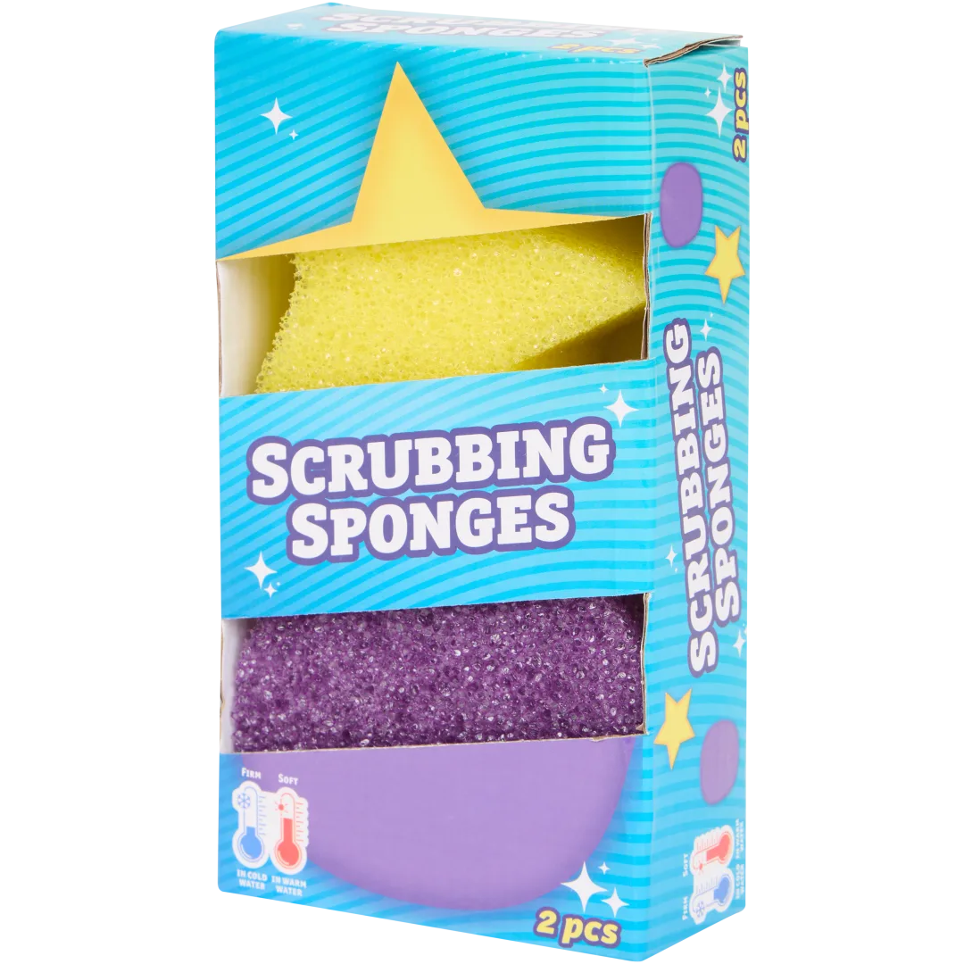 Schuursponzen 2 stuks