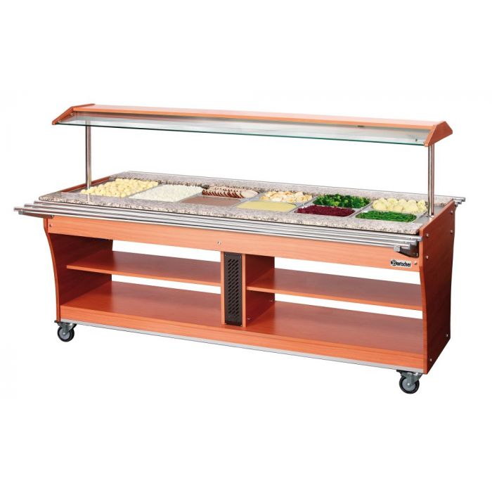 Bartscher Tablettrutsche, 1 Stück, 6x 1/1 GN