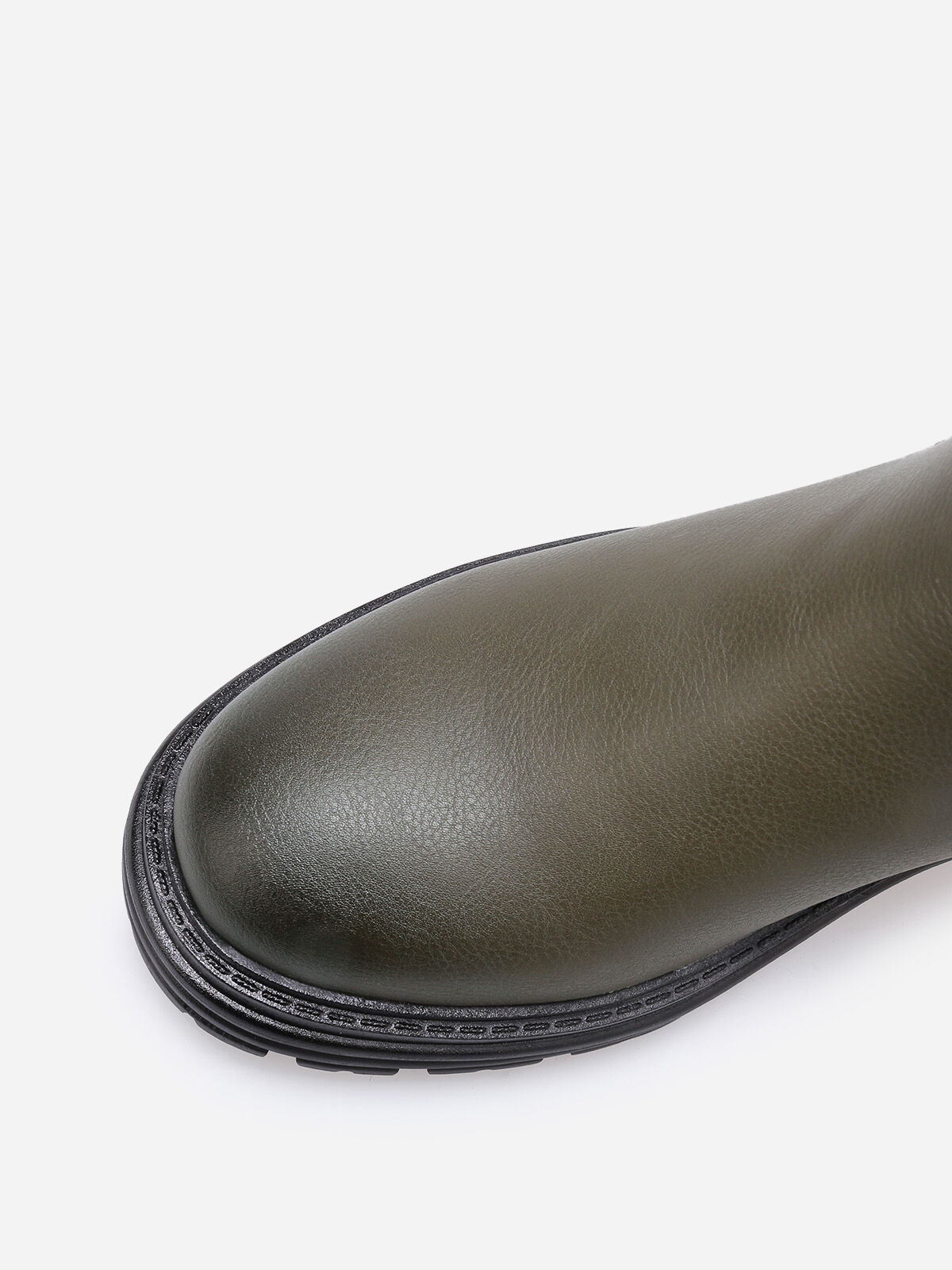 Chelsea multi-matières crantées- Kaki