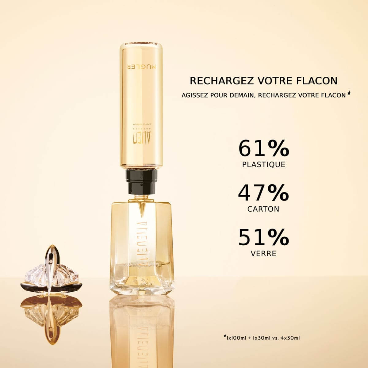 MUGLER Alien Goddess Eau de Parfum - Flacon Recharge