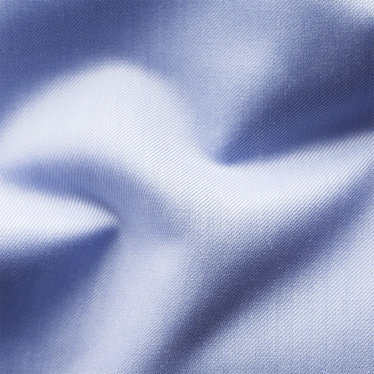 ETON Slim Fit Light Blue Signature Twill Shirt Lyseblå
