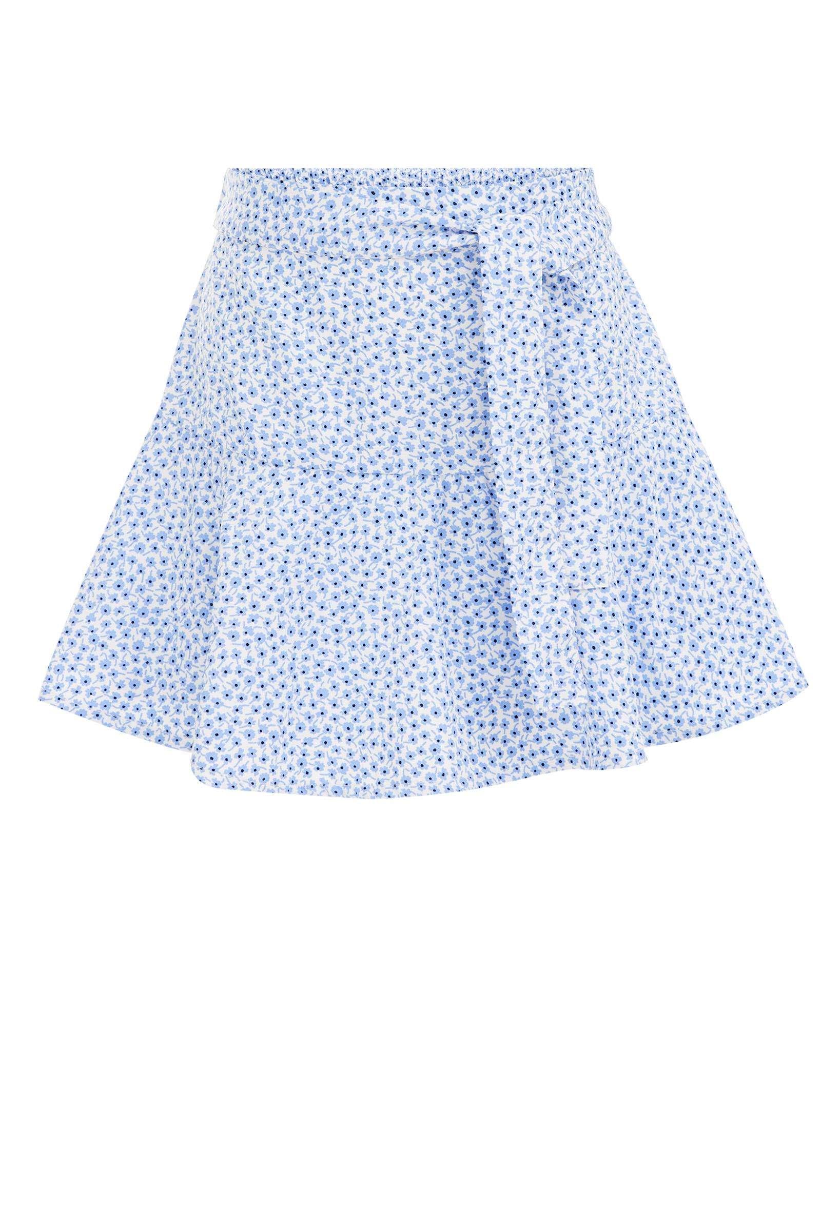 Meisjes skort met dessin WE Fashion Lichtblauw