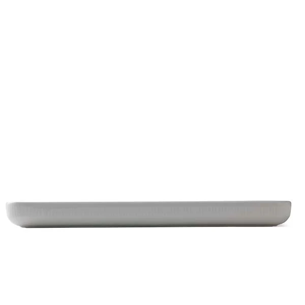 Royal Copenhagen  Hvid Riflet tapasfad - 36 cm.