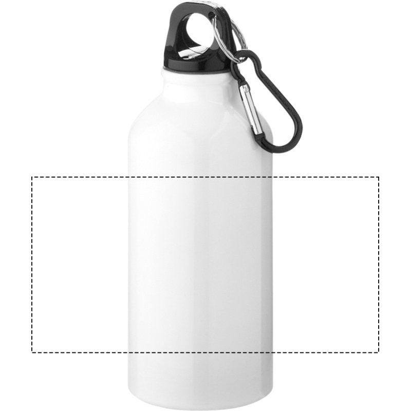 Gourde publicitaire en métal – contenance 0,4 L - marquage 1 couleur