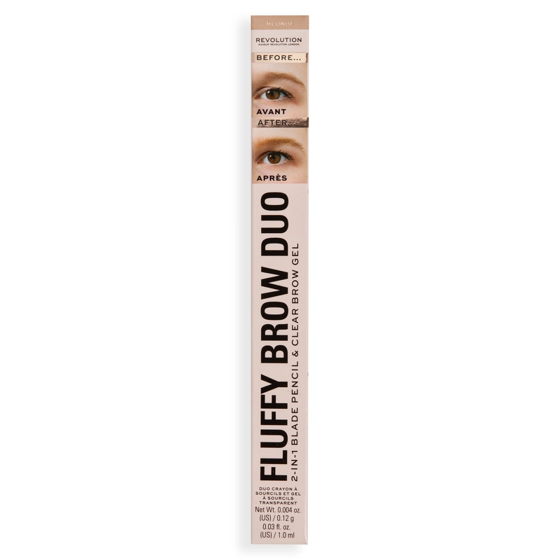 Makeup Revolution Fluffy Brow Filter Duo 1 ml - Blonde