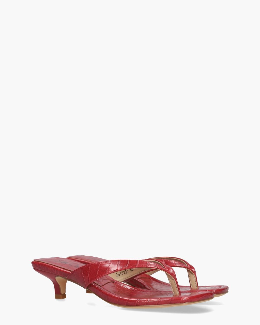 Ella Cruz Zuse Rood Damesslippers