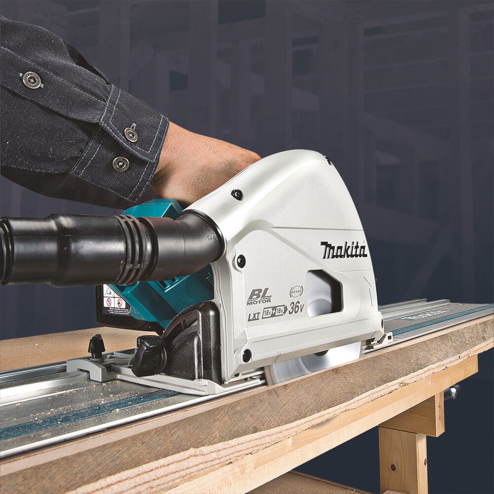 SIRKELSAG MAKITA DSP600ZJ 2X18V 165MM KUN MASKIN