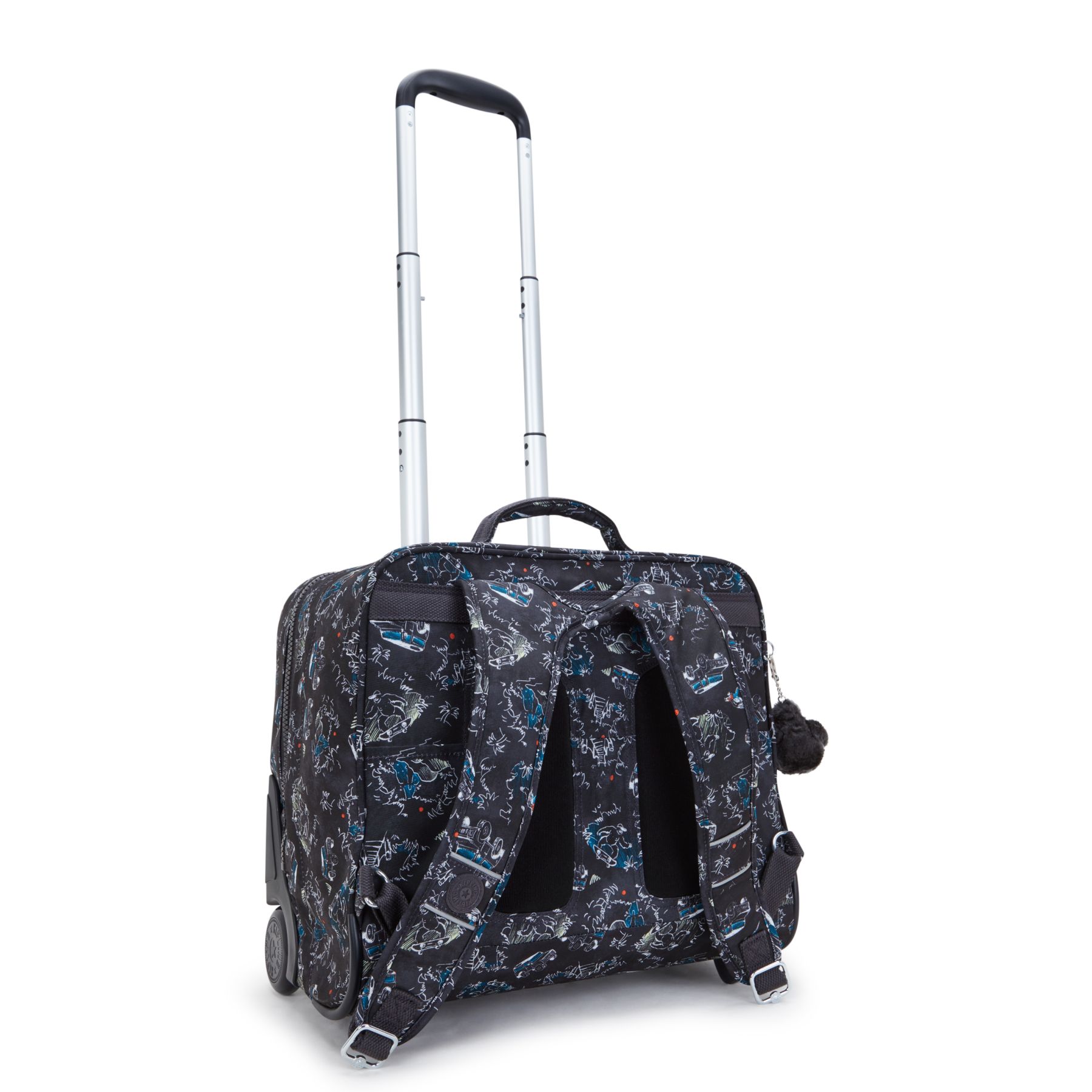 GIORNO Grand sac à dos à roulettes avec compartiment pour ordinateur - Jungle Fun Race