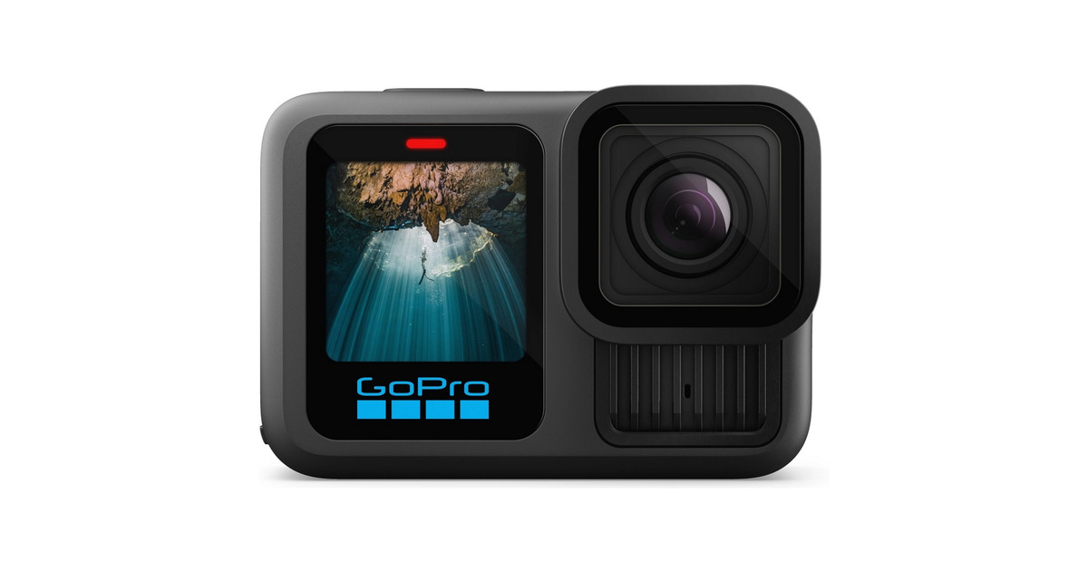 GoProHERO13 Black + Lens Collection videocamera  (Zwart, Bluetooth, Wi-Fi 6)