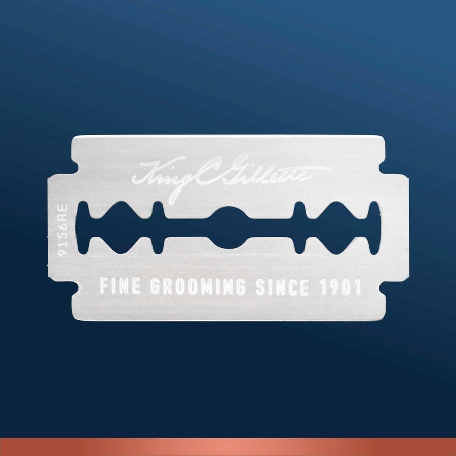 King C Gillette Double Edge Blades 10CT
