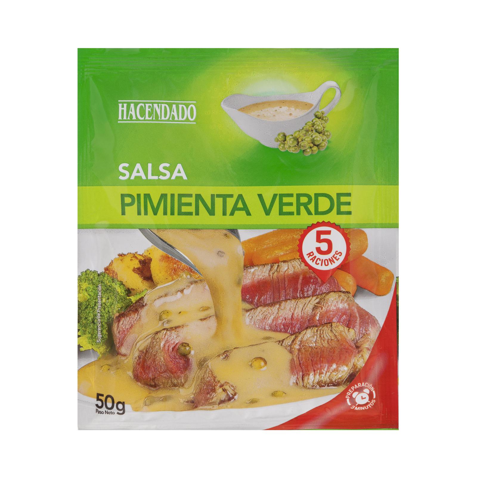 Sauce au poivre vert Hacendado