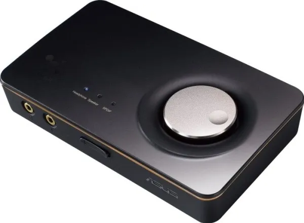 ASUS Xonar U7 MKII - Lydkort - 24 bit - 192 kHz - 114 dB SNR - 7.1 - USB 2.0 - CM6632AX
