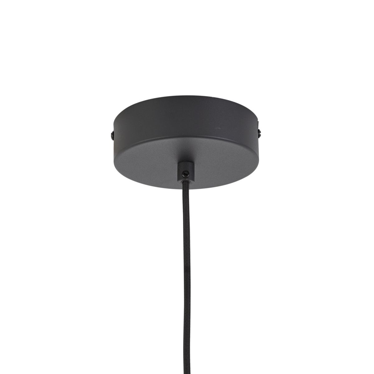 Art Deco hanglamp zwart met smoke en helder glas 3-lichts incl. LED - Lizzy