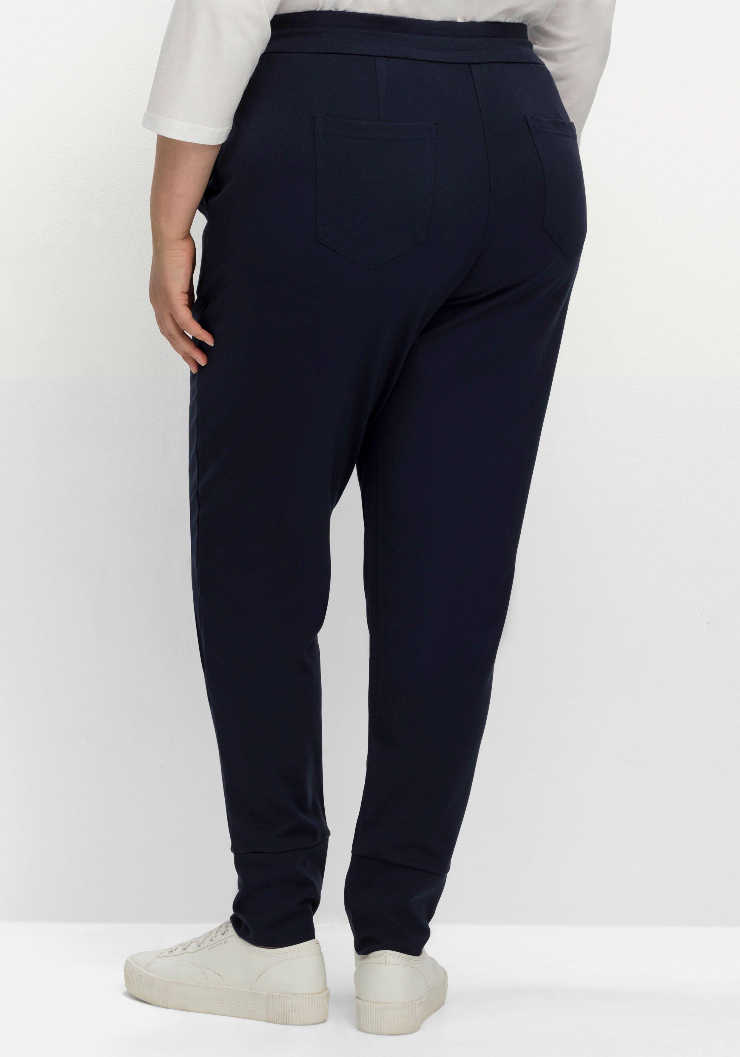 Joggpants mit Schlupfbund, aus Interlock-Qualität