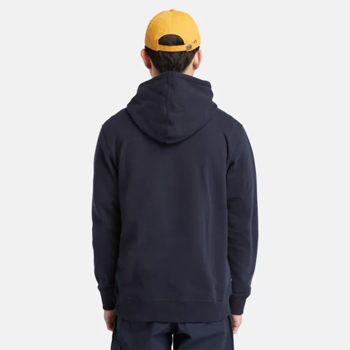 Sweat à capuche 50ème anniversaire pour homme en bleu marine