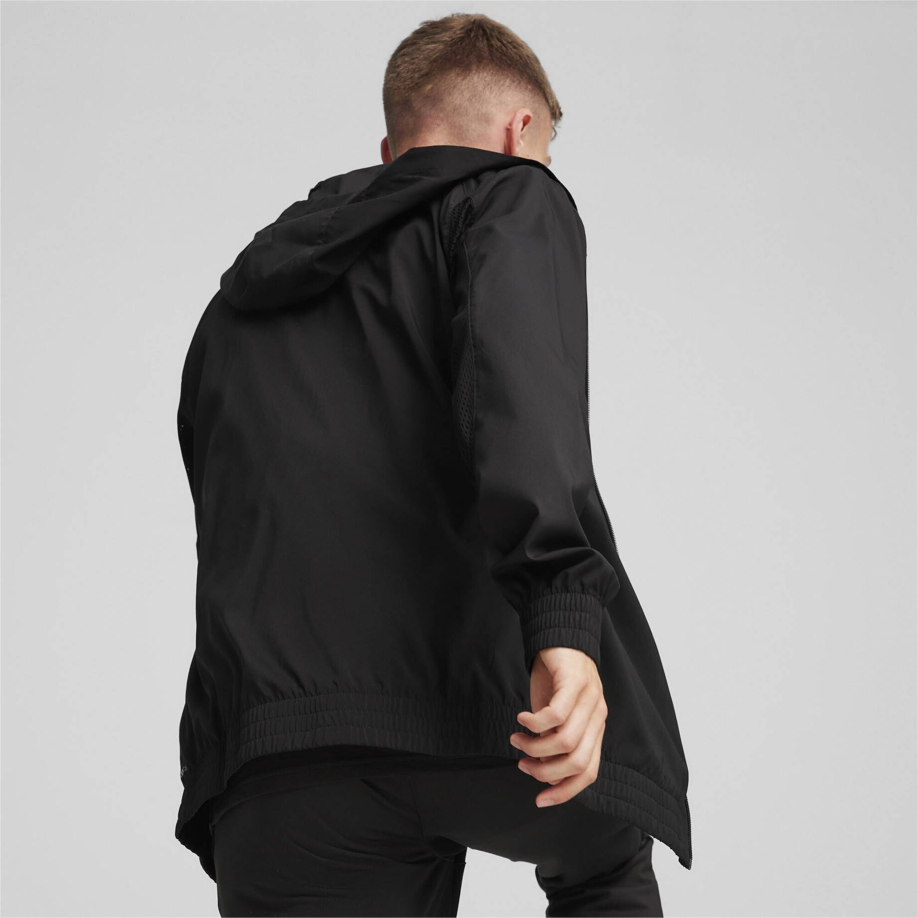 Puma| Herren Sweatjacke PUMA FIT Woven Full Zip