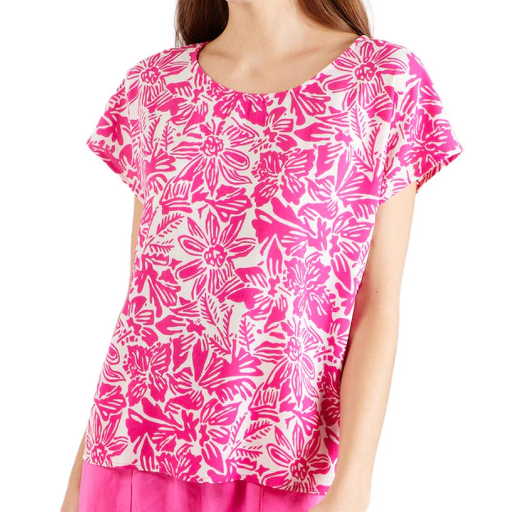 JDY Blouse Rose/Blanc à Motifs Femme JDY Piper