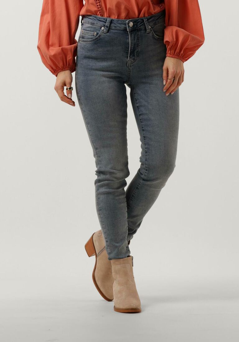 SUMMUM blauwe summum skinny jeans skinny pure stretch denim