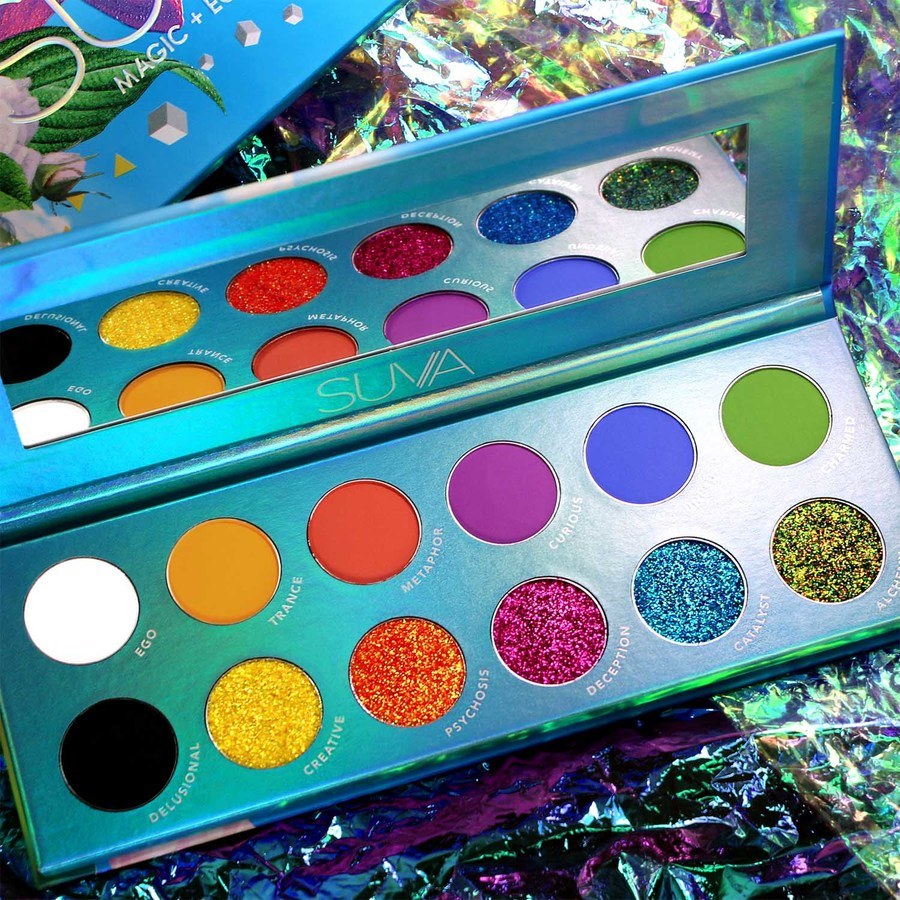 SUVA Beauty Magic + Ecstasy Eyeshadow Palette 12x1g