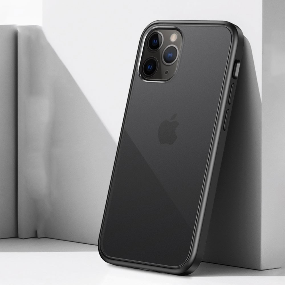 iPhone 12 / iPhone 12 Pro Hybrid TPU Bumper Case Schutz Hülle - Transparent