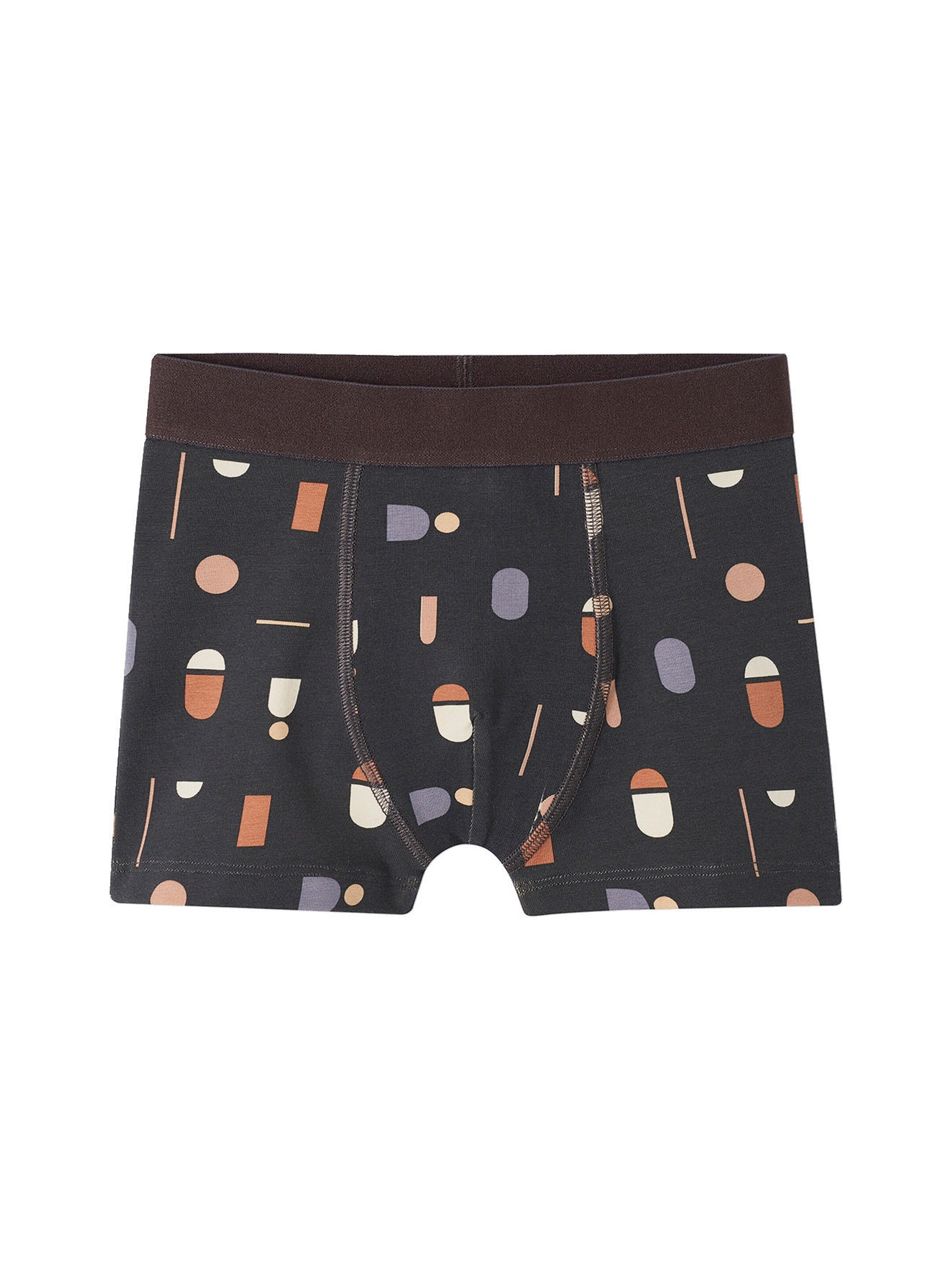Vertbaudet 5er-Pack Jungen Boxershorts mit Bio-Baumwolle wollweiß