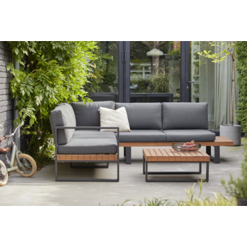 Wakefield loungeset Skopelos Oiled Teak Hout