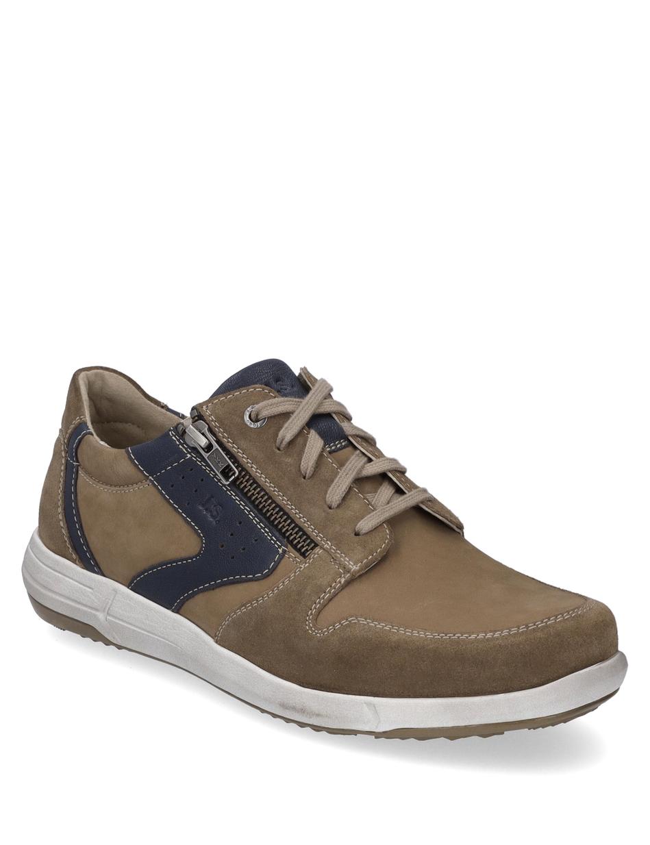 Halbschuh Enrico 20, taupe-kombi
