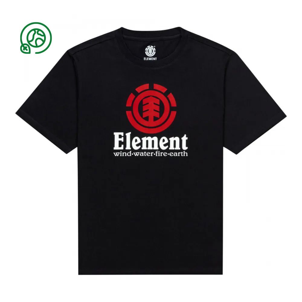 Element VERTICAL - Tee-shirt Homme flint black