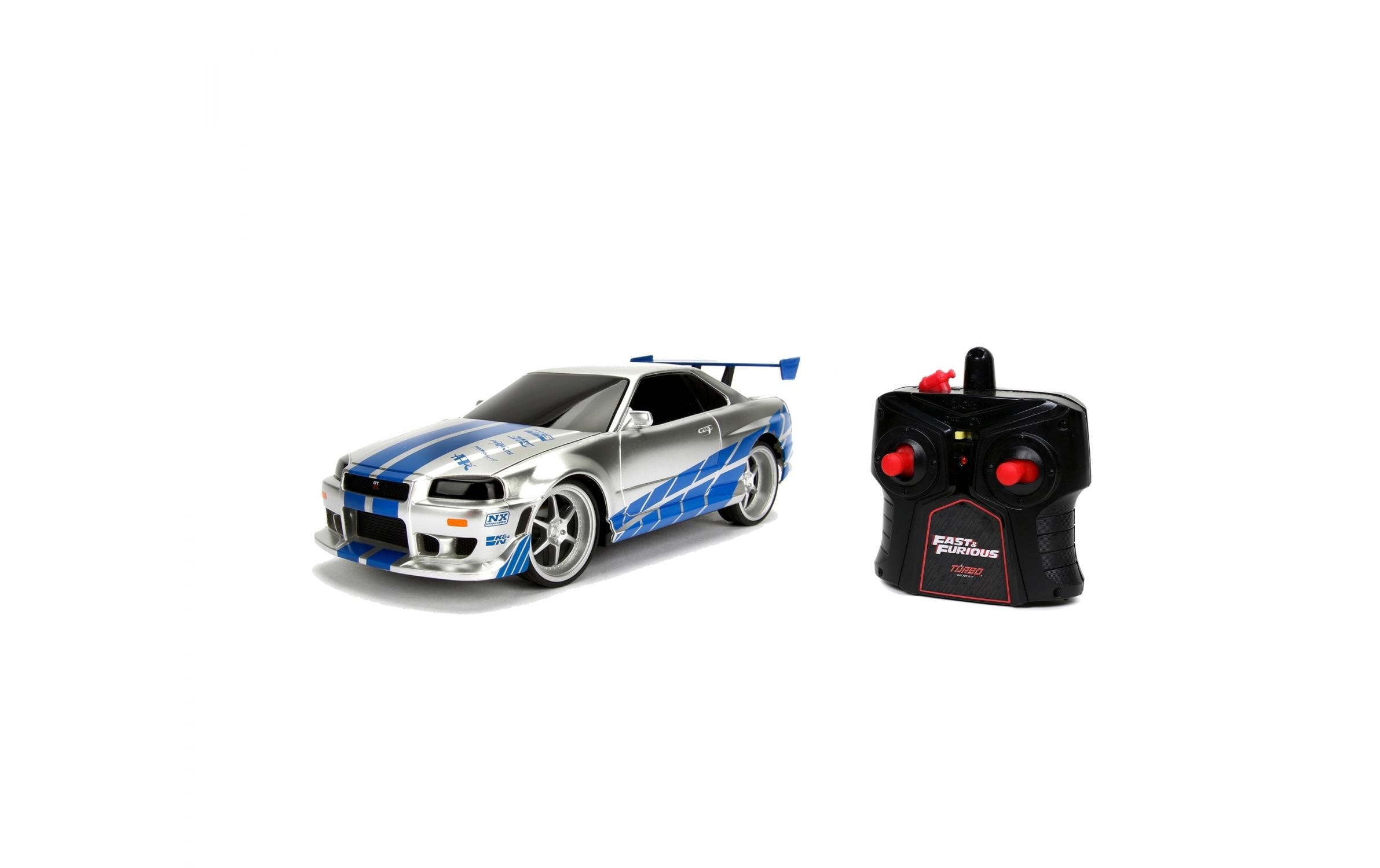 Nissan Skyline GTR Fast & Furious RTR, 1:16Ferngesteuertes Auto aus Fast & Furious «Brian's Nissan Skyline R34 GTR»