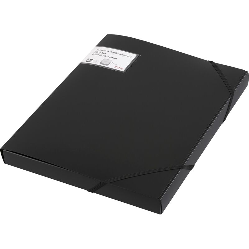Dufco Sammelmappe, A4, schwarz