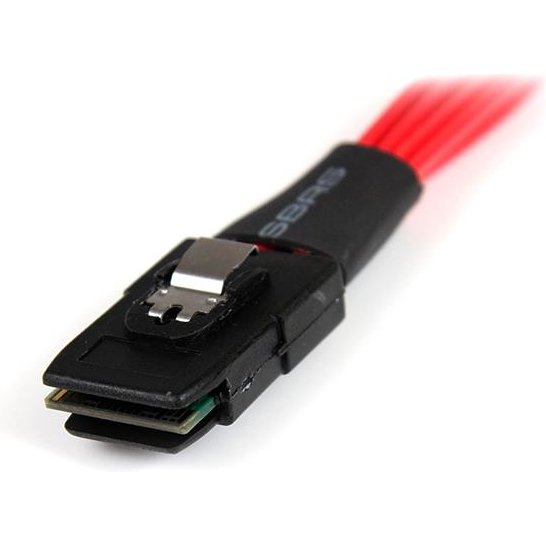 StarTech.com Câble SAS Serial Attached SCSI 1 m - SFF-8087 vers 4 SATA à verrouillage