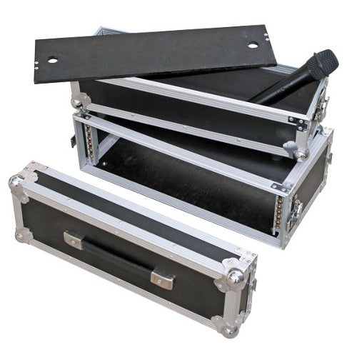 JV Case microfoon randapparatuur flightcase 3U
