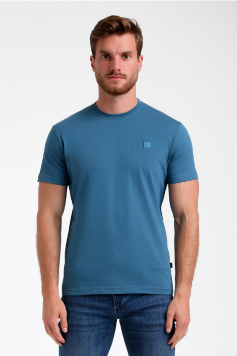 Gabbiano blauwe heren t-shirt