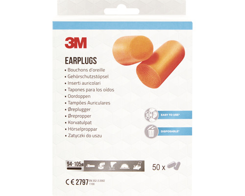 3M™ 1100PRO50 oordopjes, 50 paar